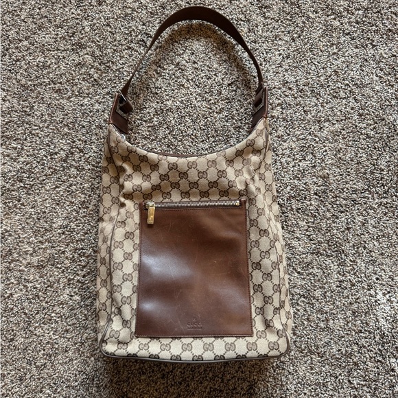 Gucci GG Ophidia Canvas Messenger Shoulder Bag Handbag Lol Monogram Purse Italy - Picture 4 of 13